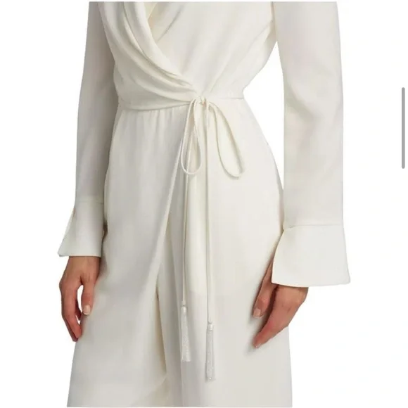 Cinq a Sept Elegant White Jumpsuit - Picture 2 of 8